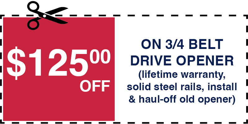 125 off garage door opener Mount Sinai