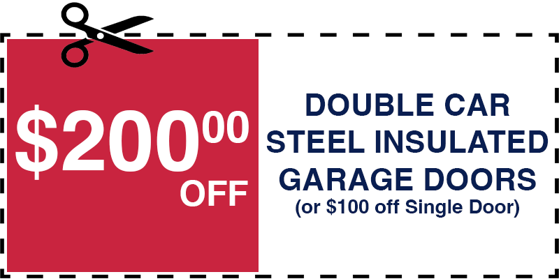 200 off garage door repair Mount Sinai