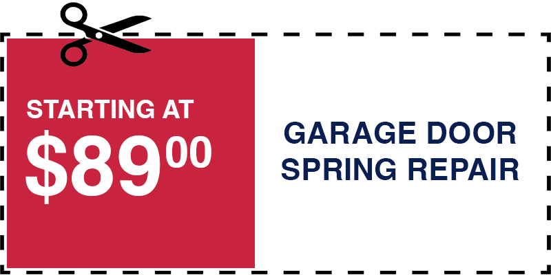 89 garage door SPRING Mount Sinai