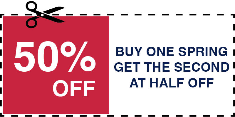 HALF OFF GARAGE SPRING mount sinai